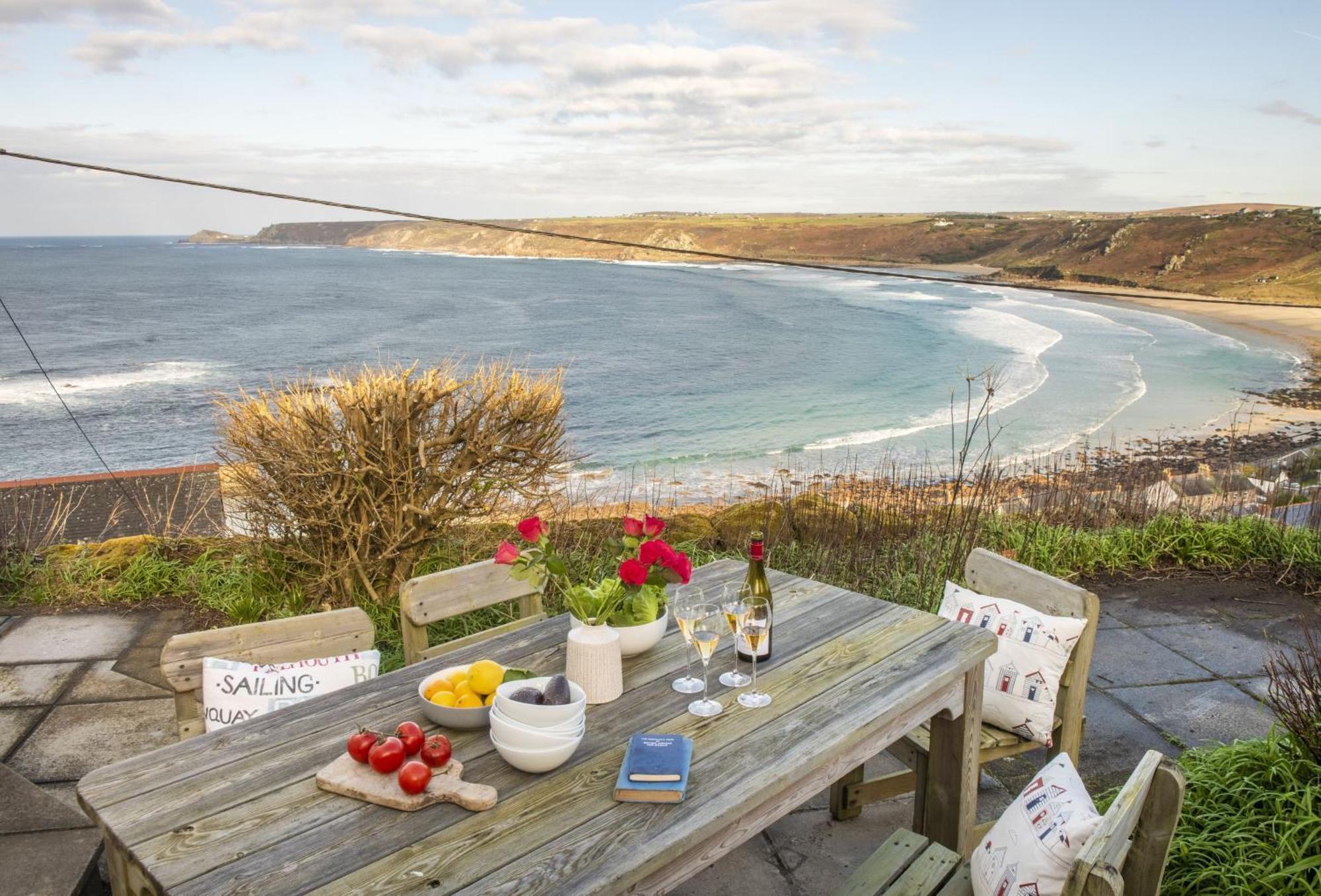 Adanac Villa Sennen Cove Bagian luar foto